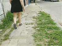 sex in abandoned house showing pussy in the supermarket and on the street to onlookers